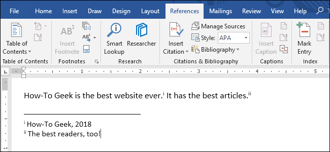 word 2016 for mac missing endnote toolbar
